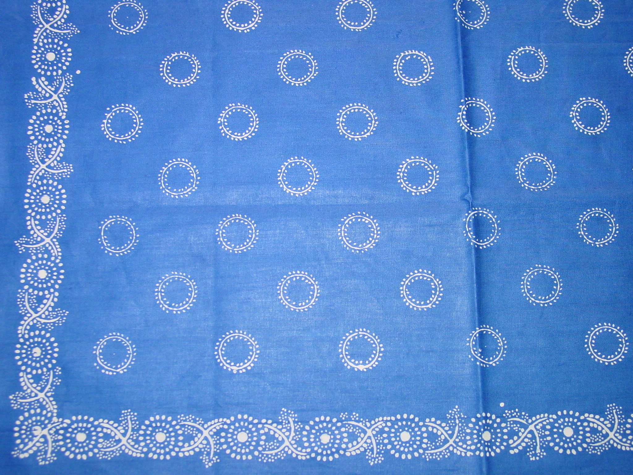 Blaudruck - Deckchen 6121-1203