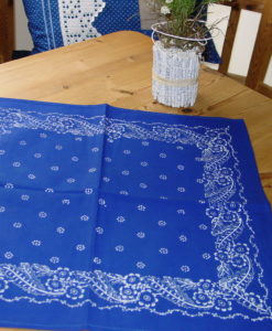 Blaudruck - Deckchen 6128-0