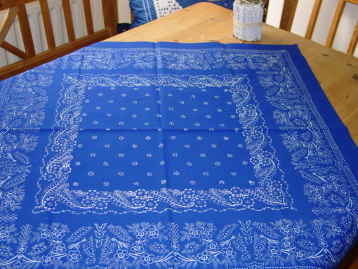 Blaudruck - Mitteldecke 6347-0