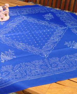 Blaudruck - Mitteldecke 6355-0