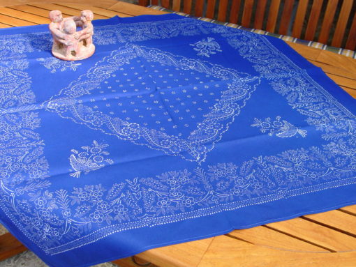 Blaudruck - Mitteldecke 6355-0