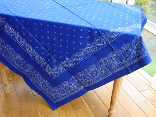 Große Blaudruck-Tischdecke 6482-0