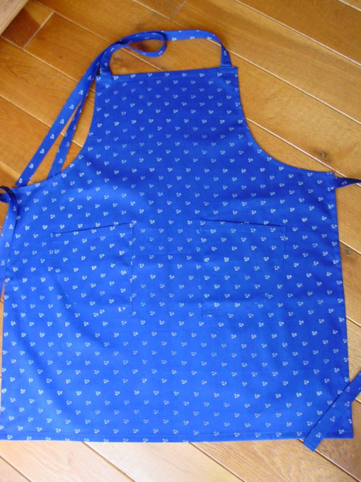 Blaudruckschürze 7136