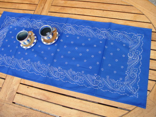 Blaudruck - Tischläufer 6238