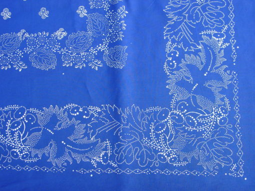 Große Blaudruck-Tischdecke 6513 – Bild 2