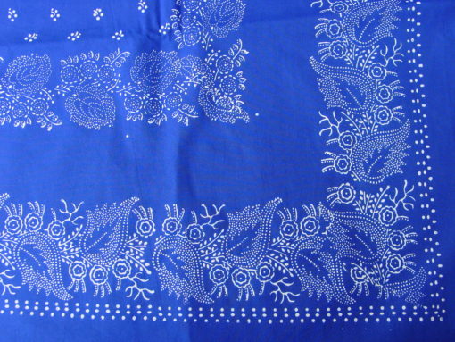Große Blaudruck-Tischdecke 6528 – Bild 2