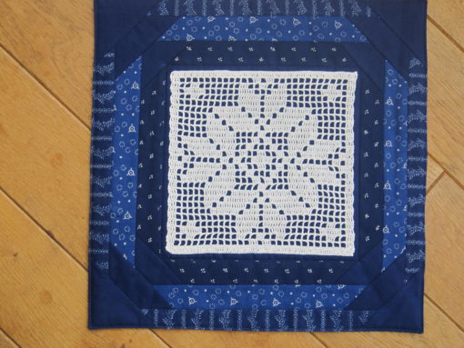 Blaudruck - Kissenbezug 7022 – Bild 2