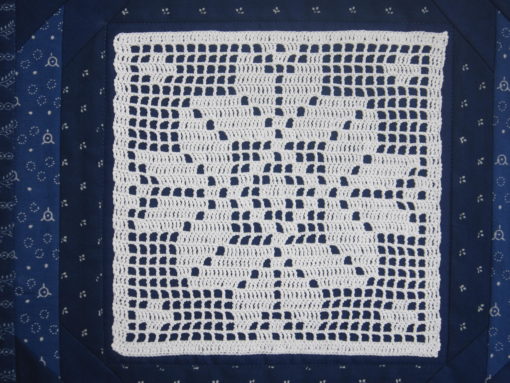 Blaudruck - Kissenbezug 7022 – Bild 3