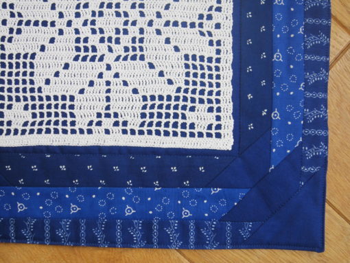 Blaudruck - Kissenbezug 7022 – Bild 4