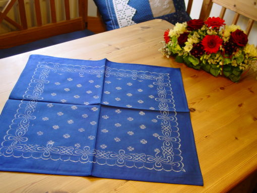 Blaudruck - Deckchen 6115