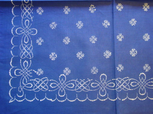 Blaudruck - Deckchen 6115 – Bild 2