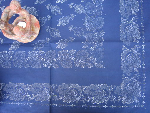 Große Blaudruck-Tischdecke 6531 – Bild 2