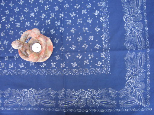 Große Blaudruck-Tischdecke 6532 – Bild 2