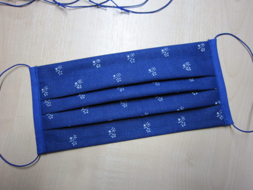 Blaudruck - Mund-Nase-Maske 7705 – Bild 4