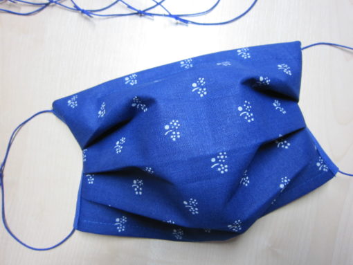 Blaudruck - Mund-Nase-Maske 7705 – Bild 3