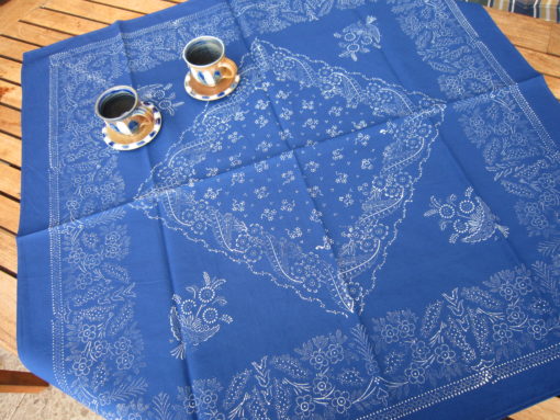 Blaudruck - Mitteldecke 6392