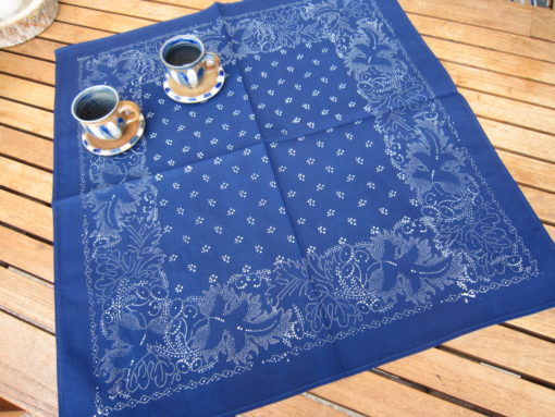 Blaudruck - Mitteldecke 6601