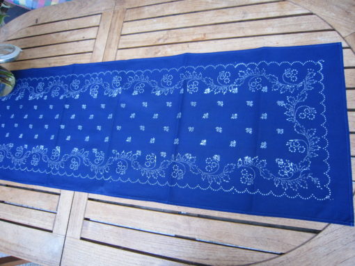 Blaudruck - Läufer  - 6252