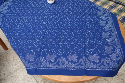 Blaudruck - Mitteldecke 6414 – Bild 3