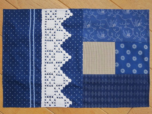 Blaudruck - Kissenbezug 7144 – Bild 2