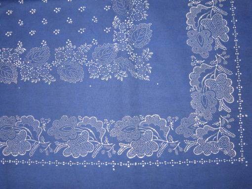 Große Blaudruck-Tischdecke 6538 – Bild 5