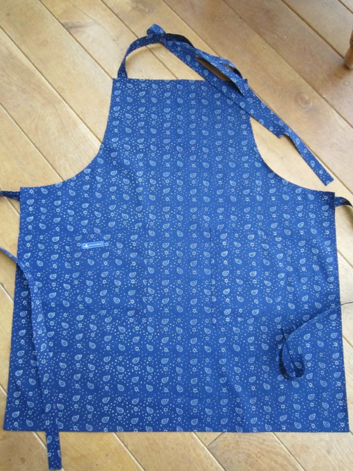Blaudruckschürze 7140