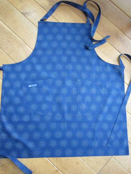 Blaudruckschürze 7141