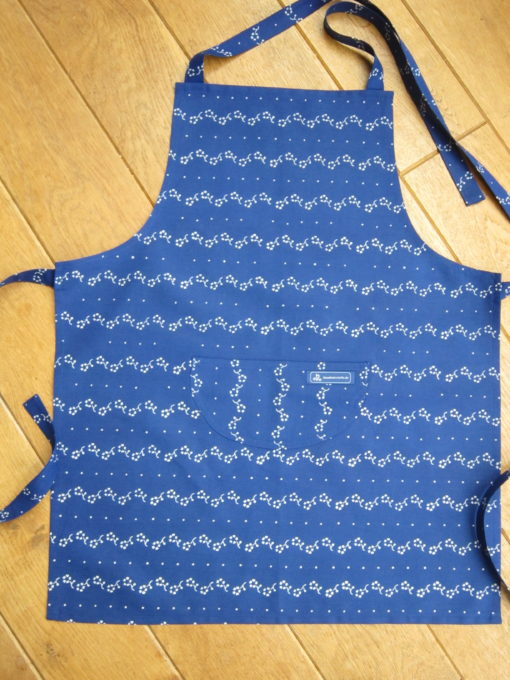 Blaudruck-Kinderschürze 7803