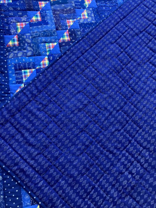 Blaudruck - Quilt 7350 – Bild 4