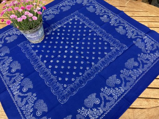 Blaudruck - Mitteldecke 6002