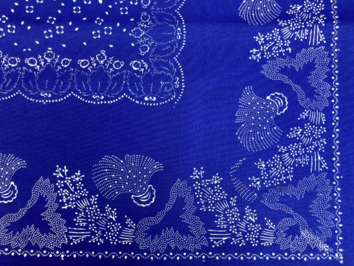Große Blaudruck-Tischdecke 6613 – Bild 2