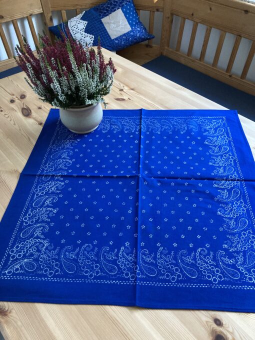 Blaudruck - Mitteldecke 6013 – Bild 4