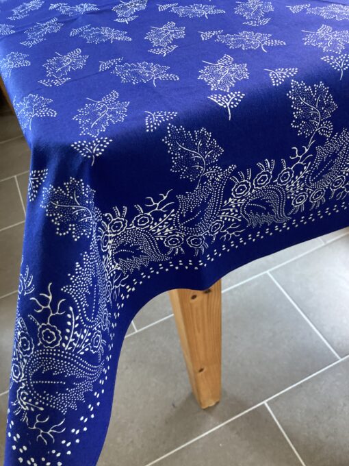 Große Blaudruck-Tischdecke 6618 – Bild 3