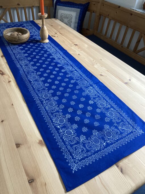 Blaudruck - Läufer  - 6266