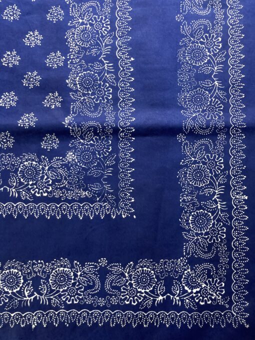Große Blaudruck-Tischdecke 6620 – Bild 3