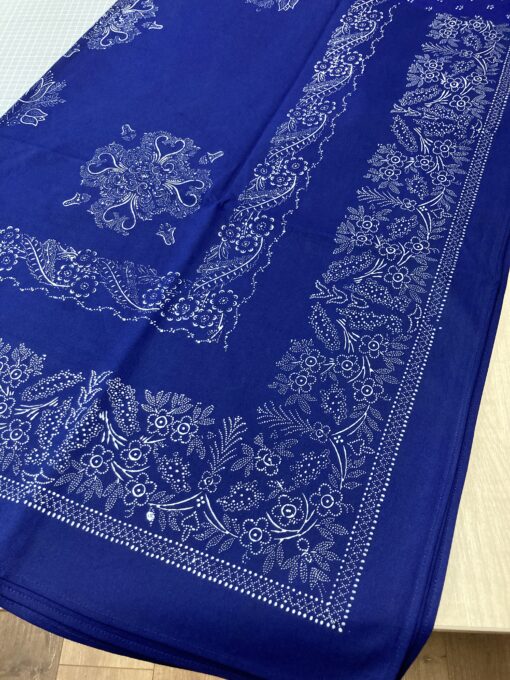 Große Blaudruck-Tischdecke 6624