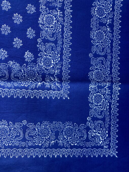 Blaudruck - Mitteldecke 6398 – Bild 2