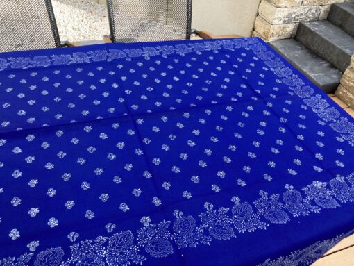 Große Blaudruck-Tischdecke 6626 – Bild 3