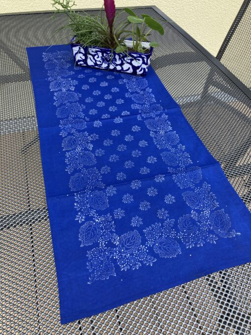 Blaudruck - Tischläufer 6276