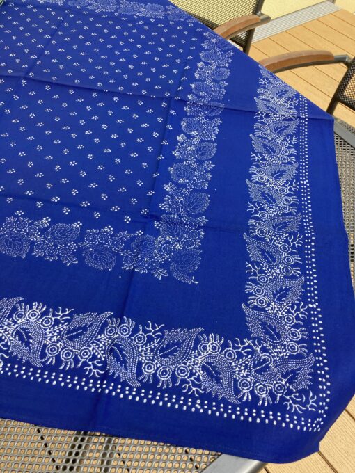 Blaudruck - Mitteldecke 6714 – Bild 2