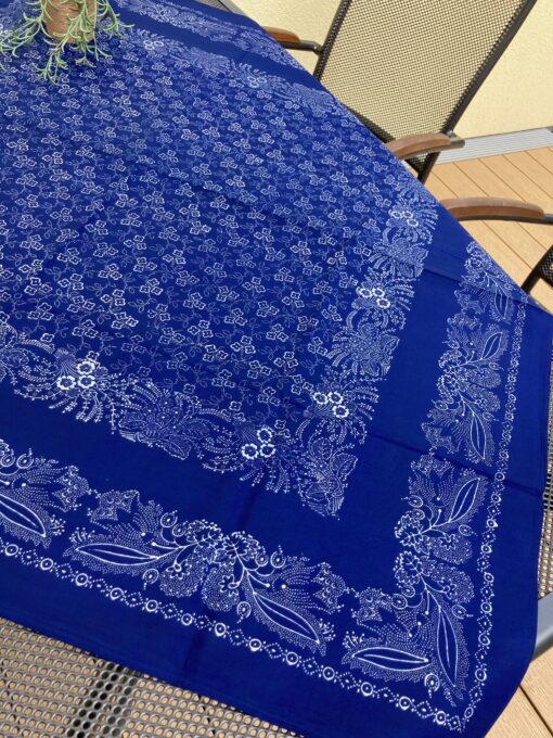 Blaudruck - Mitteldecke 6715 – Bild 2