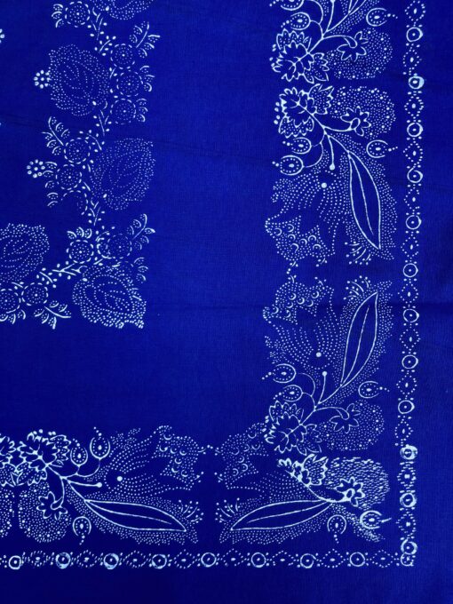 1B - Ware - Blaudruck - Mitteldecke 6723 – Bild 2