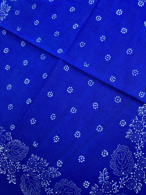 1B - Ware - Blaudruck - Mitteldecke 6723 – Bild 4