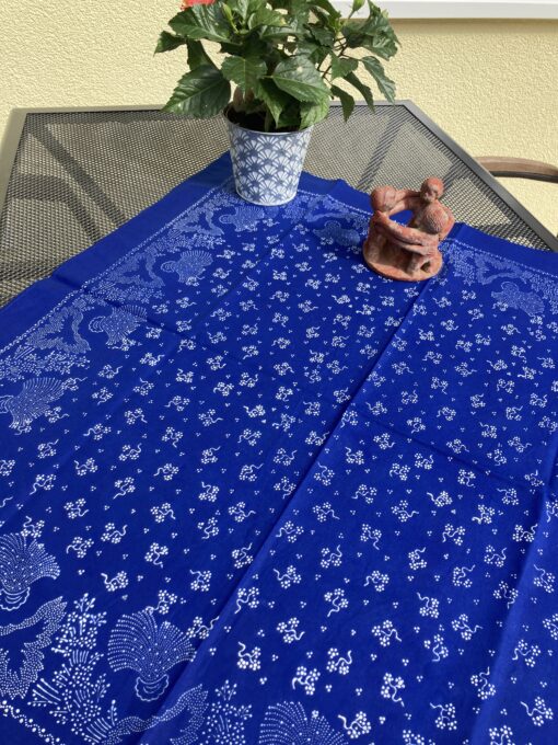 Blaudruck - Mitteldecke 6725 – Bild 2