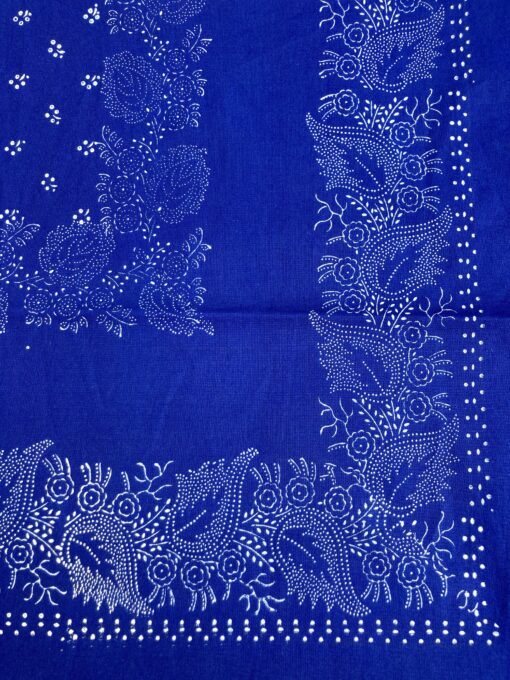 Blaudruck - Mitteldecke 6728 – Bild 3