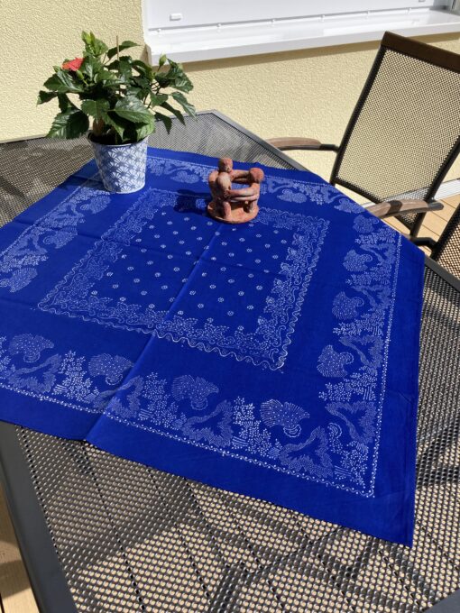 Blaudruck - Mitteldecke 6733