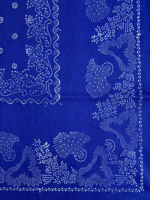 Blaudruck - Mitteldecke 6733 – Bild 3