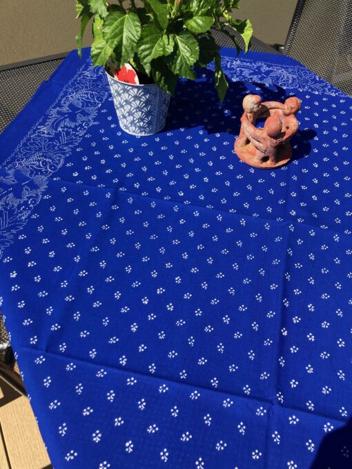 Blaudruck - Mitteldecke 6668 – Bild 2