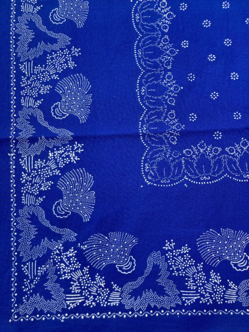 Große Blaudruck-Tischdecke 6670 – Bild 3