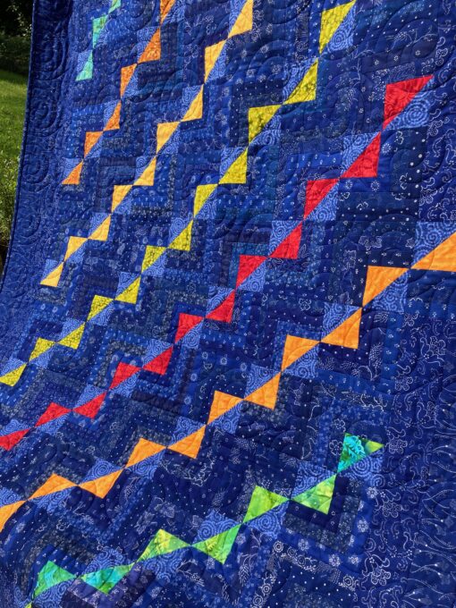 Blaudruck - Quilt 7399 – Bild 7